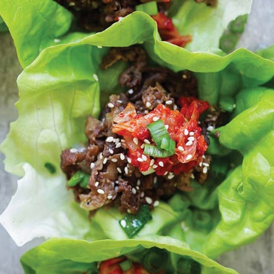 Bulgogi Lettuce Wraps