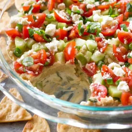 Mediterranean 7-Layer Dip