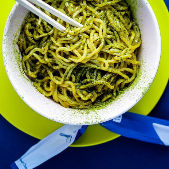 Matcha Ramen Noodles