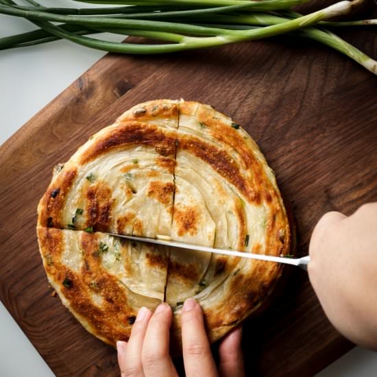 Spring Onion Pancake