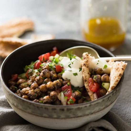 MIDDLE EASTERN CHICKPEA SALAD