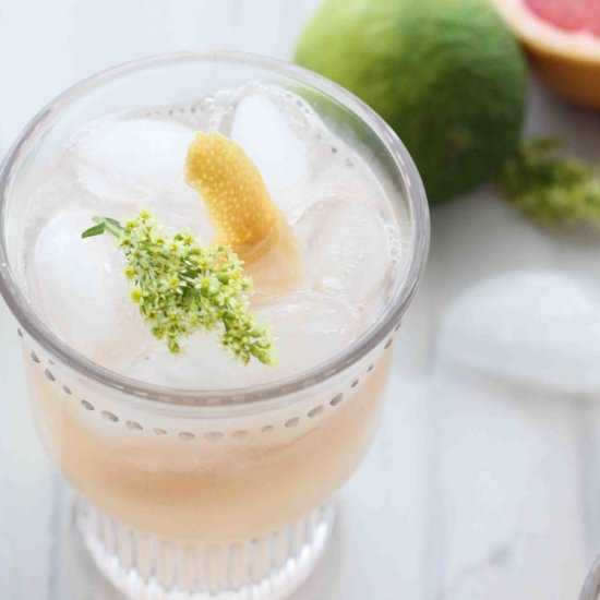 Sparkling Grapefruit Limeade