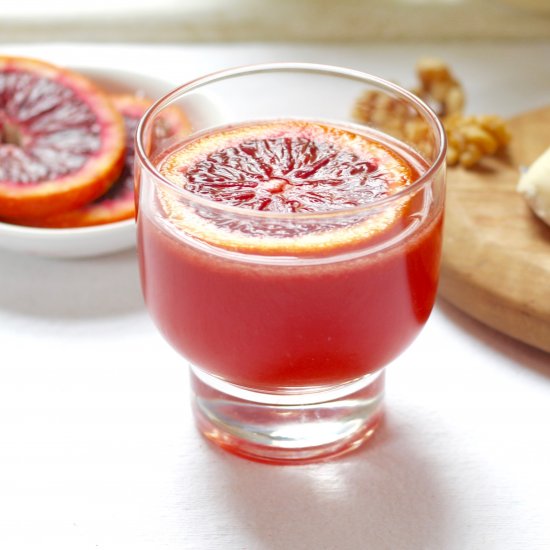 Blood Orange Black Pepper Cocktail