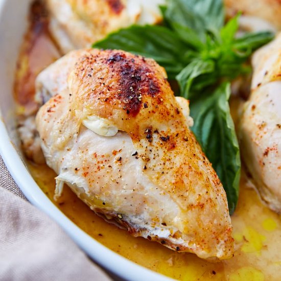 3-Ingredient Baked Chicken Breast