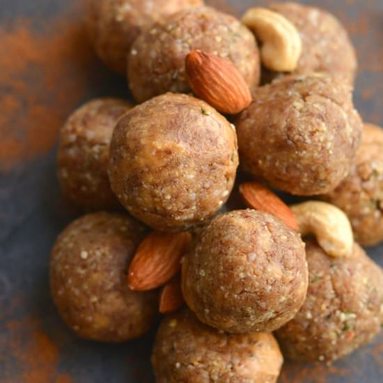 Nutty Collagen Protein Bites