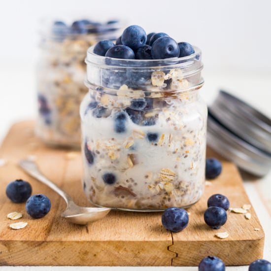 Blueberry Overnight Oats