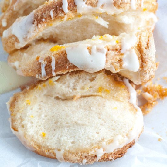 Orange Pull Apart Bread