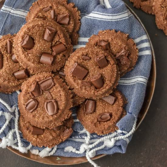 Double Chocolate Sugar Cookies