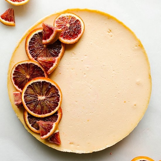 Blood Orange Cheesecake