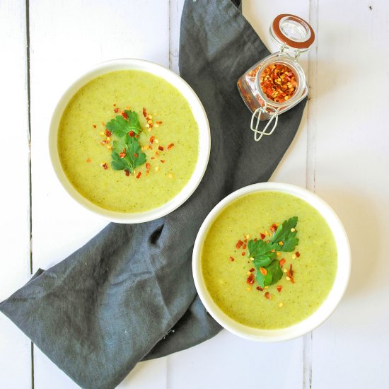 Broccoli & potato soup