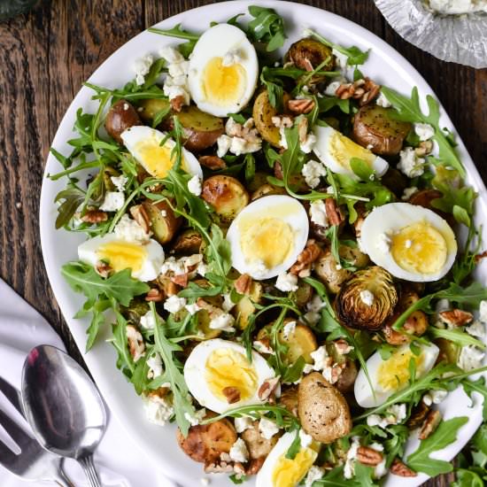 Roasted New Potato & Arugula Salad