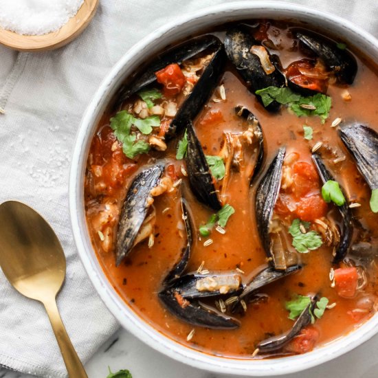 Italian Cioppino Fish Stew