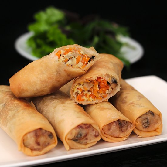 Vietnamese Vegetarian Egg Rolls