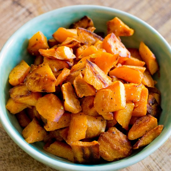 Fried sweet potatoes