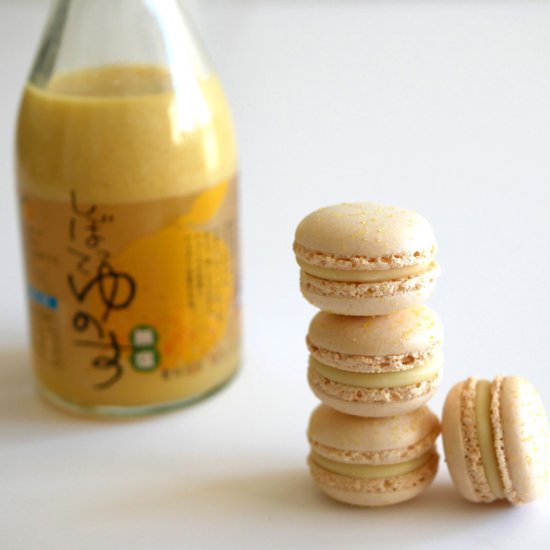 Yuzu Macaron