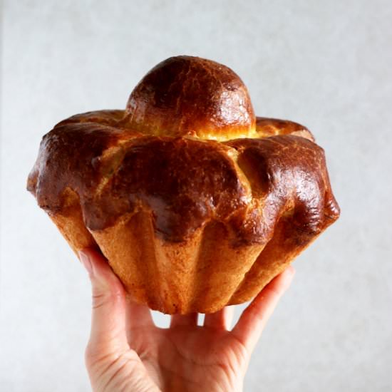 French Brioche à Tête