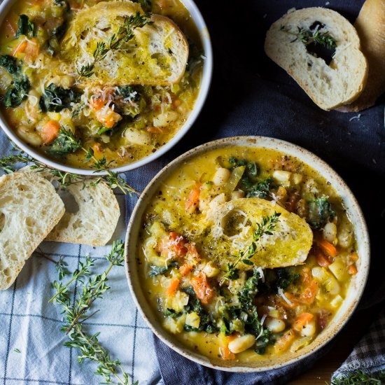 Tuscan Ribollita Soup