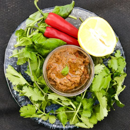 Vegan Thai Red Curry Paste