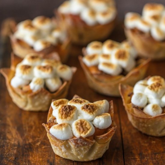 Mini Sweet Potato Souffle Cups