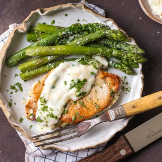 Garlic Parmesan Pork Chops