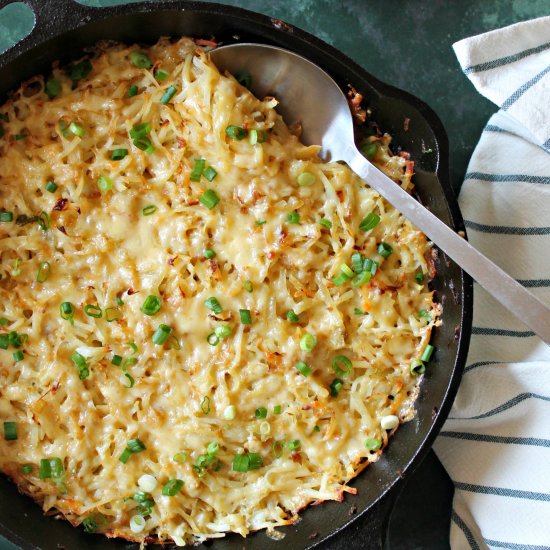 Irish Cheddar & Cabbage Hash Brown