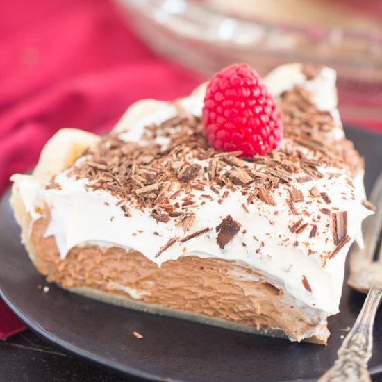 Chocolate Irish Cream Pie