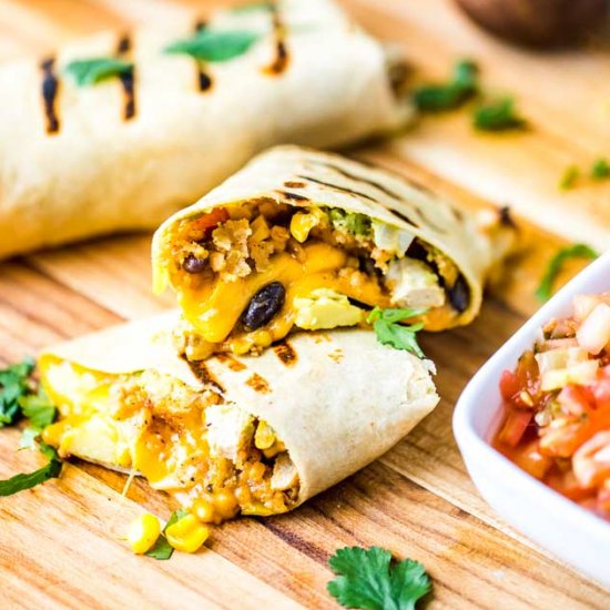 Southwestern Veggie Wrap