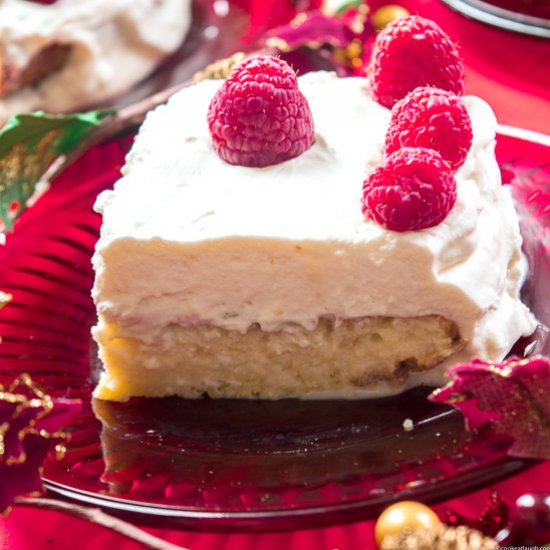 TRES LECHES CAKE (THREE MILK CAKE)