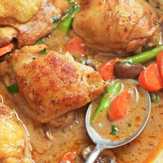 Chicken Fricassee