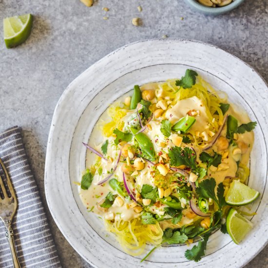 Lemongrass Curry Spaghetti Squash