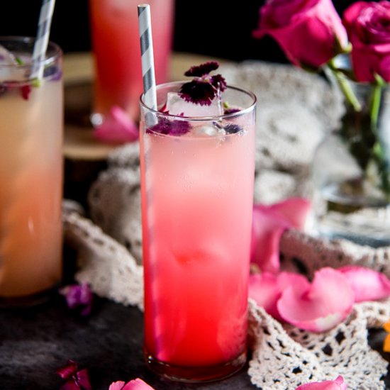 Ginger Rose Fizz