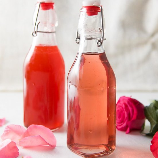 Vanilla Rose Syrup