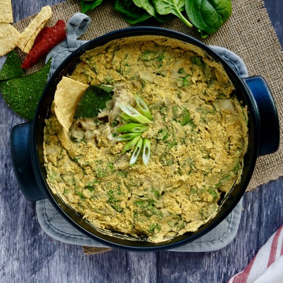 Vegan Spinach Artichoke Dip