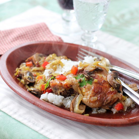 Georgian Chicken Tajine