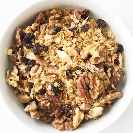 Carrot Cake Granola