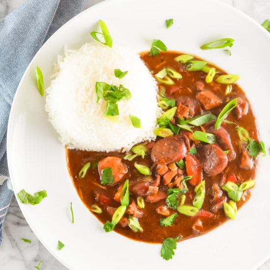 Chicken and Sausage Gumbo