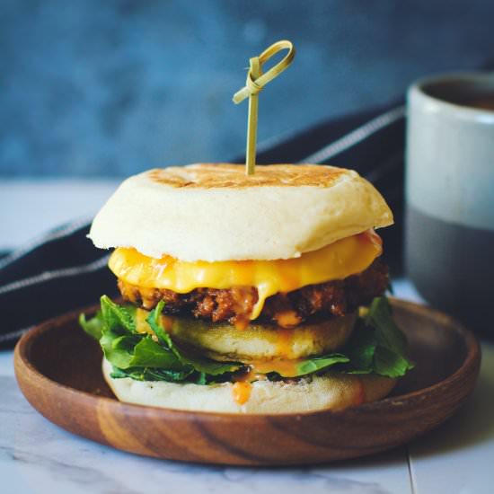 Sriracha Maple Breakfast Sandwich