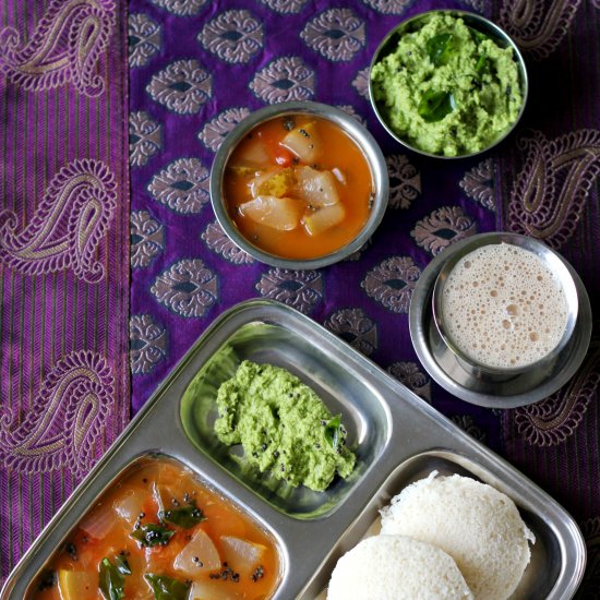 Rava Idli ~ Using Rice Rava