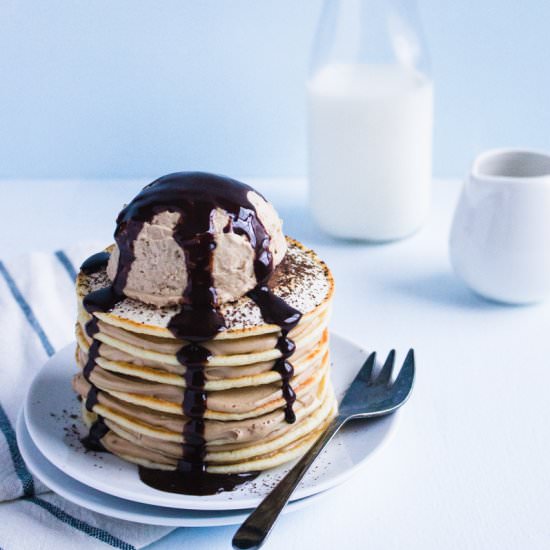 Tiramisu Pancakes