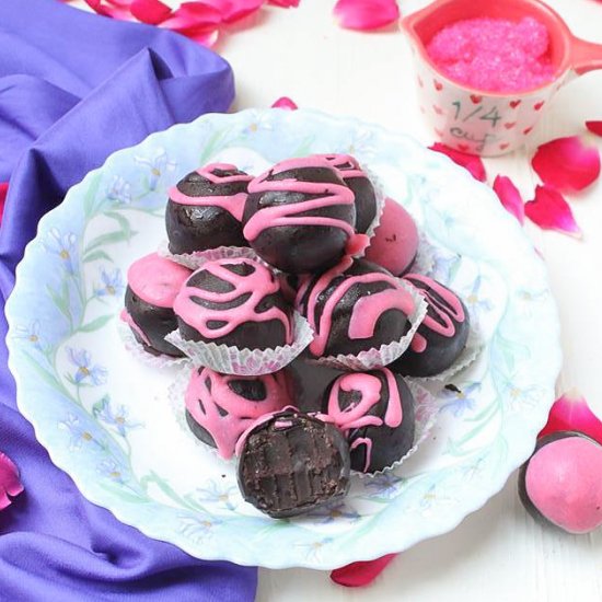 Chocolate Rose Truffles