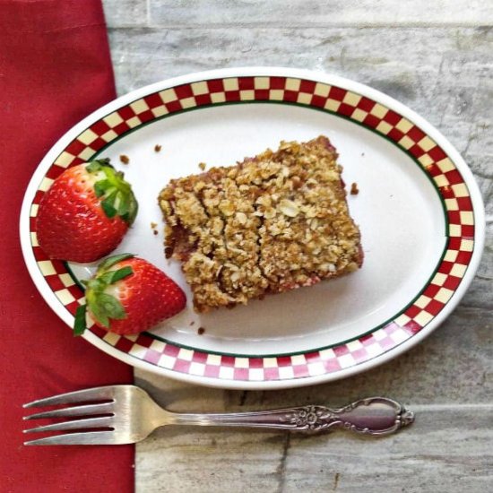 Gluten Free Strawberry Bars