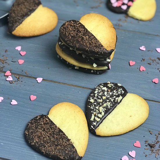 Chocolate-Dipped Cookies