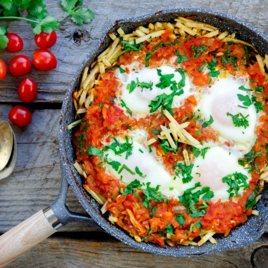 Indian Style Shakshouka