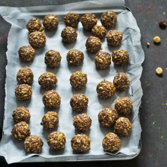 Hazelnut Butter Energy Balls