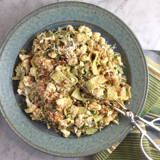 Herb Pasta with Cauliflower