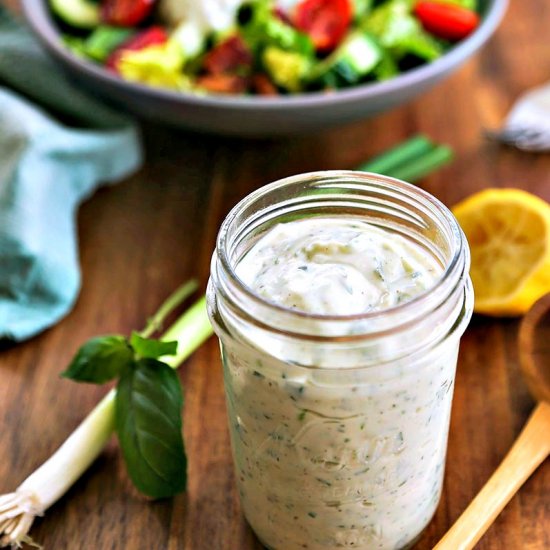 Basil Buttermilk Dressing