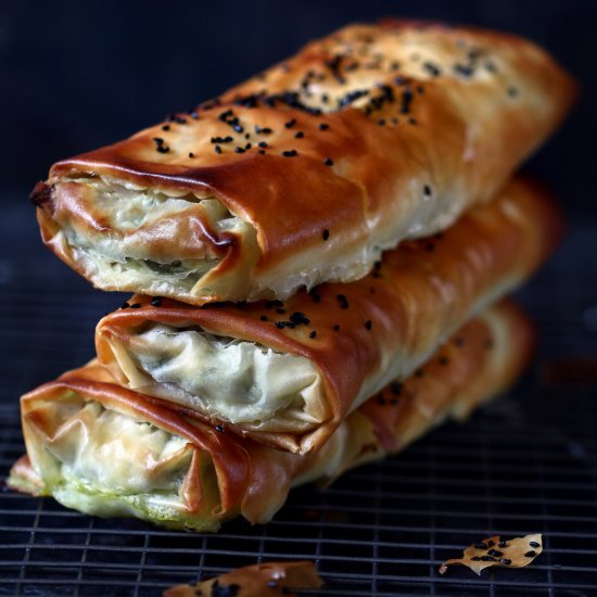 Spinach and Feta Cheese Burek