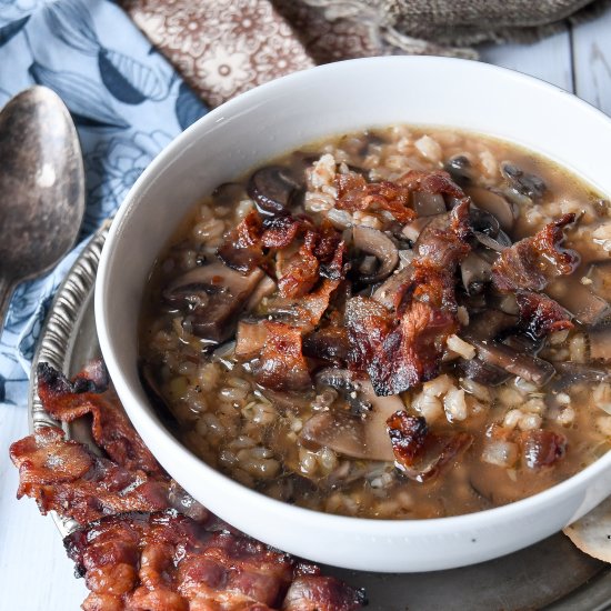 Bacon Mushroom Soup