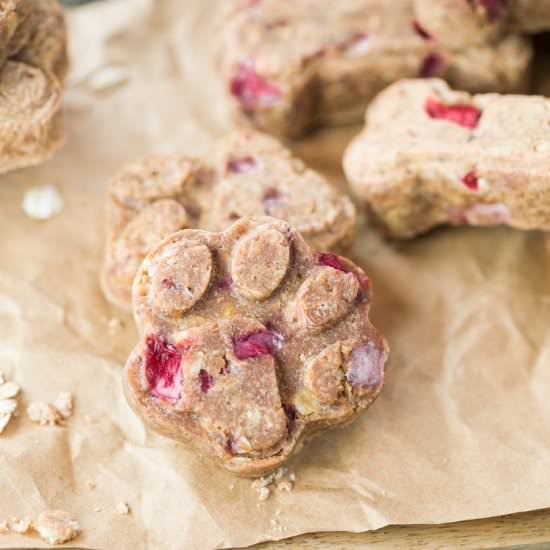 Strawberry Banana Dog Treats