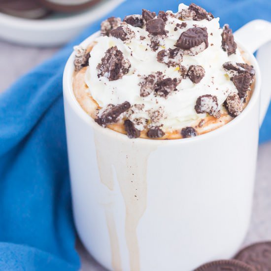 Cookies and Cream Hot Chocolate